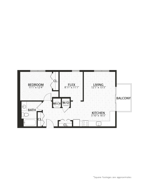 Studio, 1 & 2 Bedroom Apartments in Bloomington IN The Annex